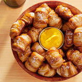 Ditsch Authentic German Soft Pretzel Bites with Salt Packet 0.5 oz. - 500/Case