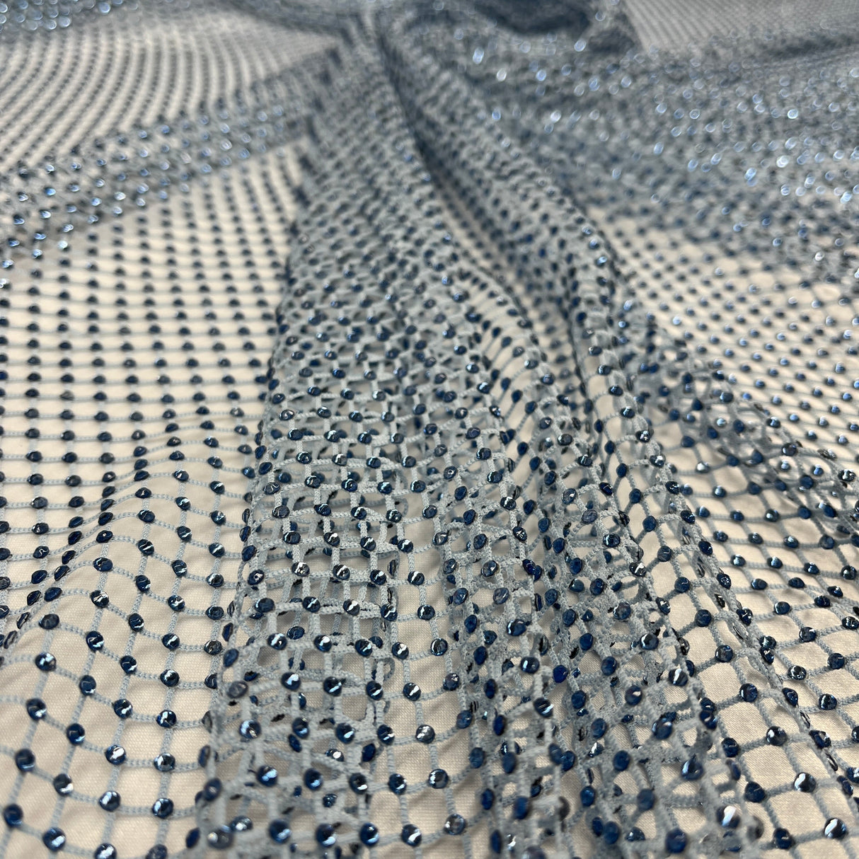 Diamond Fishnet 4-Way Stretch Fabric