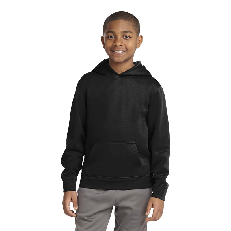 Sport-Tek® Youth Sport-Wick Fleece Hooded Pullover