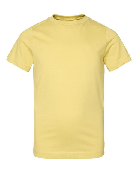 Youth Fine Jersey Crewneck Short Sleeve Tee