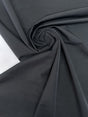 Black Virgin Wool Oxford Weave
