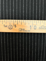 Jacquard Knit Striped Gray White