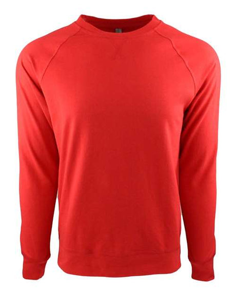 Next Level® Unisex Laguna Raglan Crewneck Sweatshirt