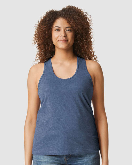 Gildan® Softstyle Women’s CVC Racerback Tank Top - 64220LCVC