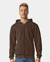 American Apparel® ReFlex Fleece Full-Zip Long Sleeve Hoodie