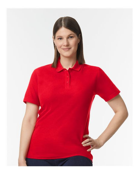 Gildan® Softstyle Women's Short Sleeve Pique Polo