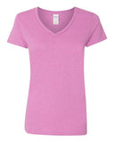 Gildan Women’s V-Neck Cotton T-Shirt | Soft Classic Fit Tee
