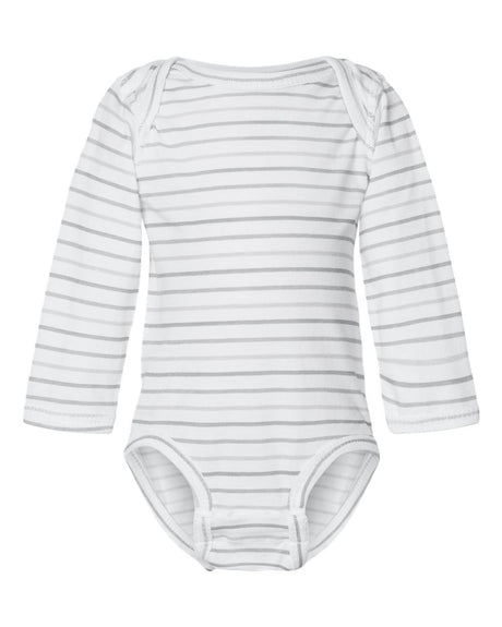 Rabbit Skins® Infant Fine Jersey Long Sleeve Bodysuit