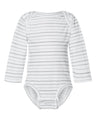 RADYAN® Infant Fine Jersey Long Sleeve Bodysuit