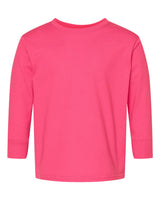 RADYAN® Toddler Fine Jersey Crewneck Long Sleeve Tee - 3302