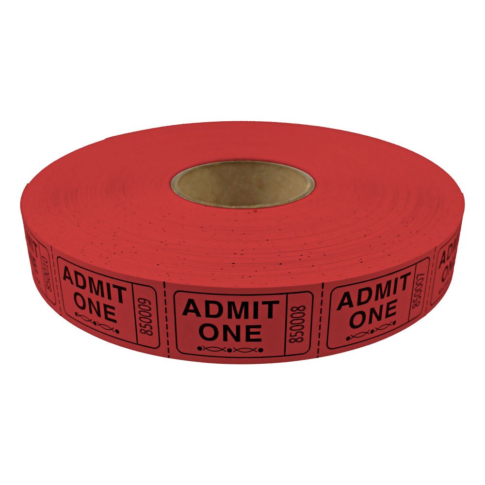 Admission Tickets Roll Multi-colors | Special Offers Your Shopping Experience | 1 Pack 2000 Tickets in a Roll