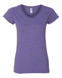 Gildan Softstyle Women’s V-Neck T-Shirt - Slim Fit Soft Cotton Wear