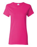 Camiseta con cuello redondo de algodón grueso para mujer Gildan – Camisa suave