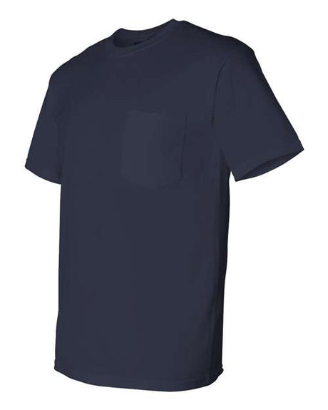 Gildan DryBlend Pocket Crewneck Short Sleeve T-Shirt | Cotton Blend