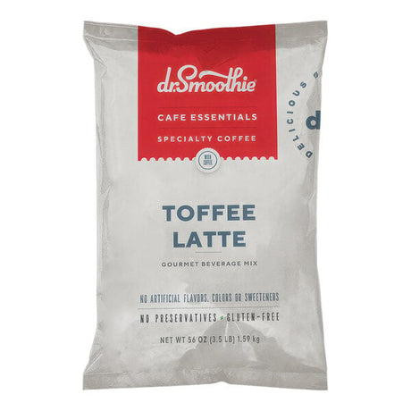 Dr. Smoothie Cafe Essentials Toffee Latte Beverage Mix 3.5 lb.