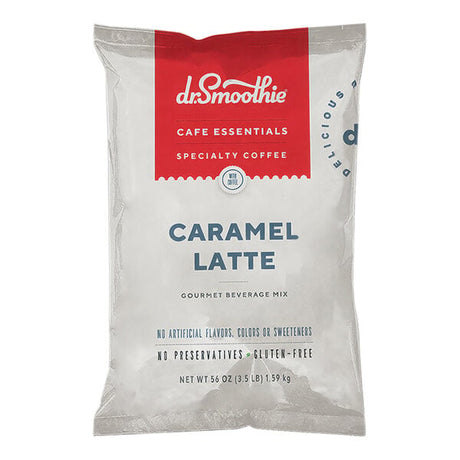 Dr. Smoothie Cafe Essentials Caramel Latte Beverage Mix 3.5 lb.