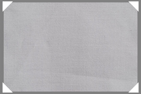 White Broadcloth Cotton Fabric - White, 58/60" Width (1 Yard)