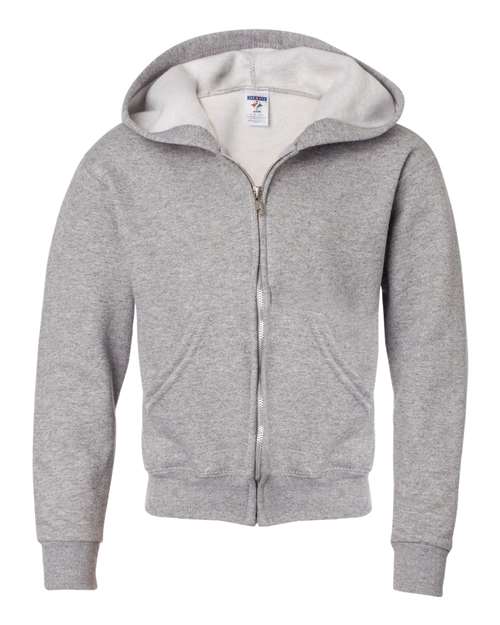 NuBlend® Youth Full-Zip Hooded Sweatshirt