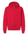 Youth Heavy Blend Full-Zip Hooded Sweatshirt