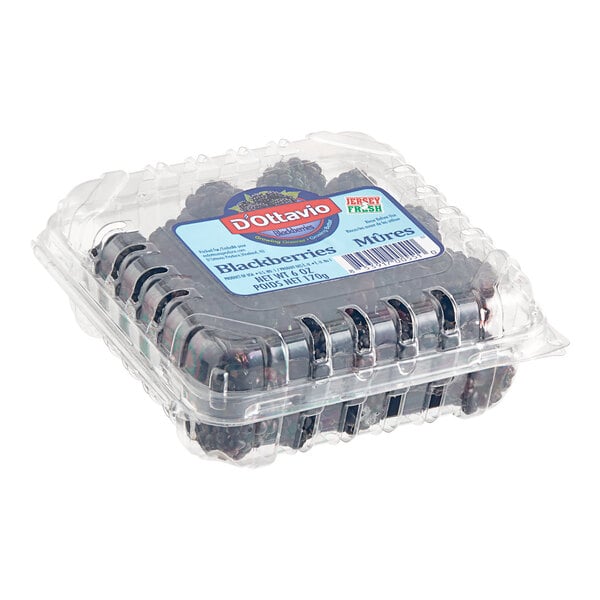 Fresh Blackberry Half Pint - 12/Case