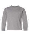 JERZEES Youth Dri-Power Long Sleeve 50/50 T-Shirt