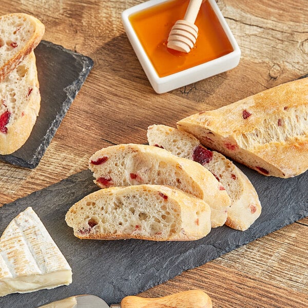 Bridor 8 1/4" x 2 3/8" Cranberry Baguettine - 72/Case