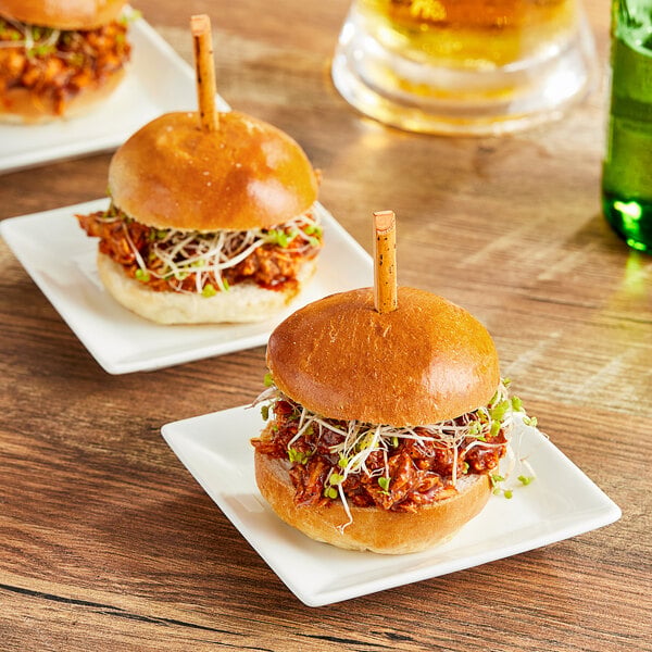 Bridor 2 1/2" Brioche Slider Roll 0.88 oz. - 192/Case