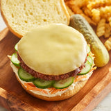 Violife Just Like Smoked Gouda Vegan Cheese Slices 5.64 oz. - 8/Case