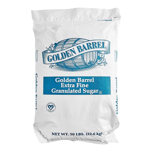 Golden Barrel Extra-Fine Granulated Pure Sugar 50 lb.