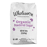 Wholesome Sweeteners Organic Powdered Sugar 50 lb.