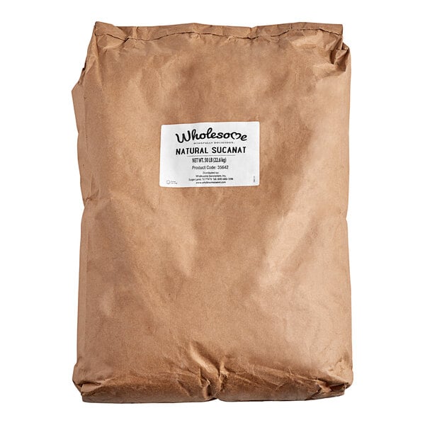 Wholesome Sweeteners Natural Sucanat® Sugar 50 lb.