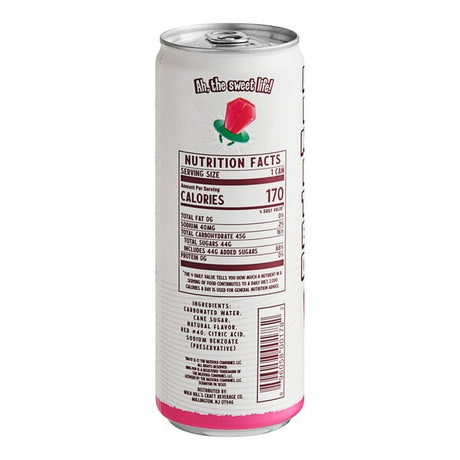 Wild Bill's Craft Beverage Co. Ring Pop Strawberry Soda 12 fl. oz. - 12/Case