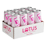 Lotus Plant Energy Zero Sugar Pink Lotus Plant Power Energy Drink 12 fl. oz. - 12/Case