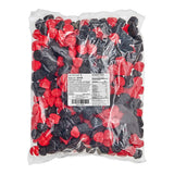 Gustaf's Red and Black Berries Licorice 4.4 lb. - 6/Case