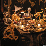 27" Unicorn Skeleton Plastic Halloween Decoration with Glowing Eyes
