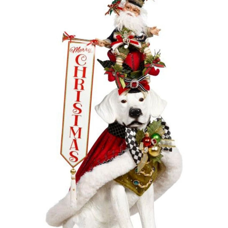 31.5" Nutcracker Dog - Mark Roberts