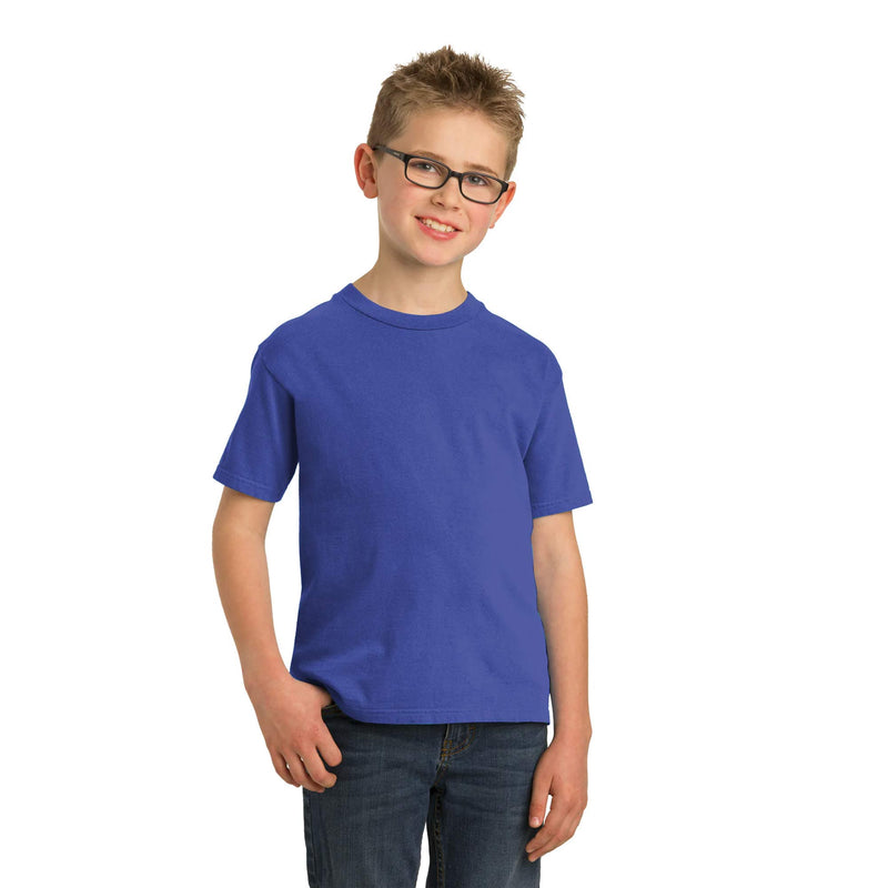 Port & Company® Youth Beach Wash Garment-Dyed Tee