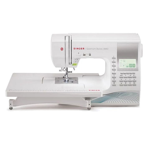 Singer Quantum Stylist 9960 Sewing Machine - Extension Table, 1172 Stitch Applications (1 Unit)