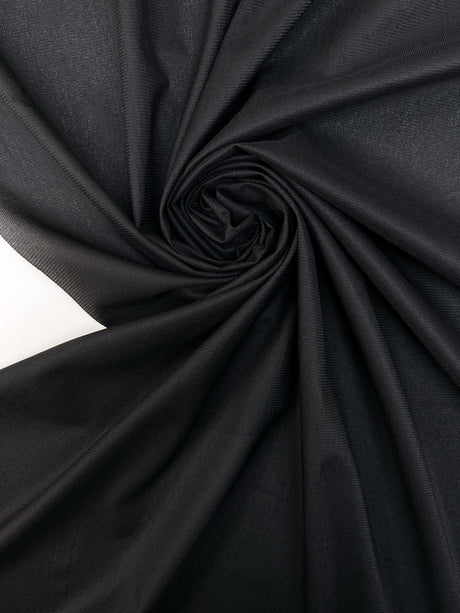 Black Polyamide Interlining Fabric