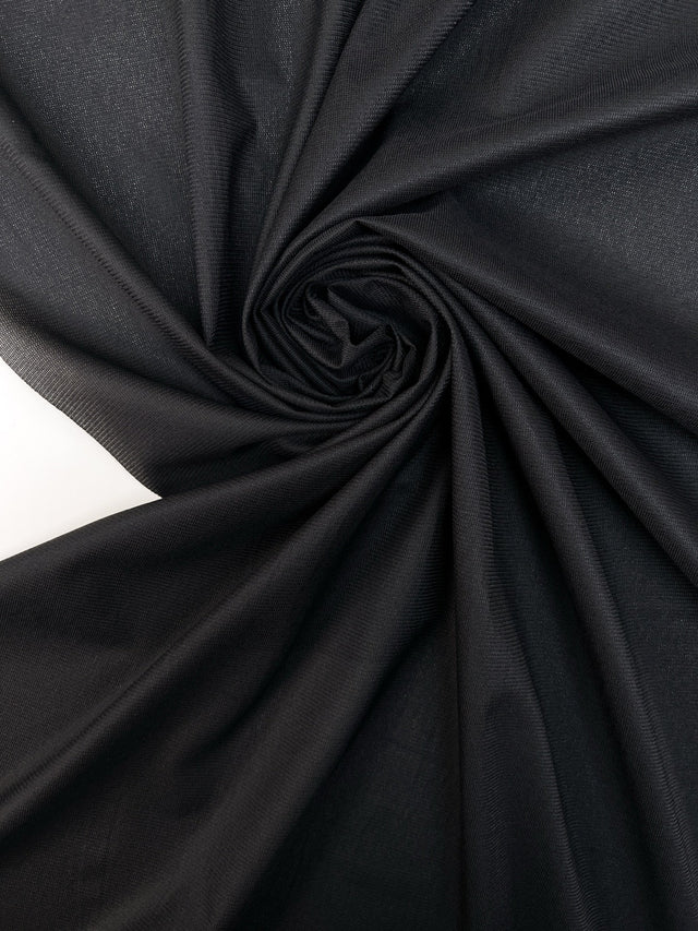 Black Polyamide Interlining Fabric