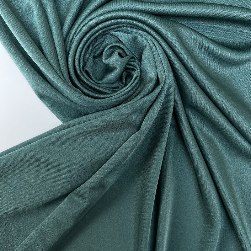 Polyamide Elastane Knitted Fabric Green Blue