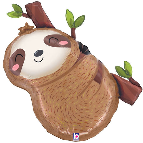 Sloth Foil Balloon 28 Inch Cute