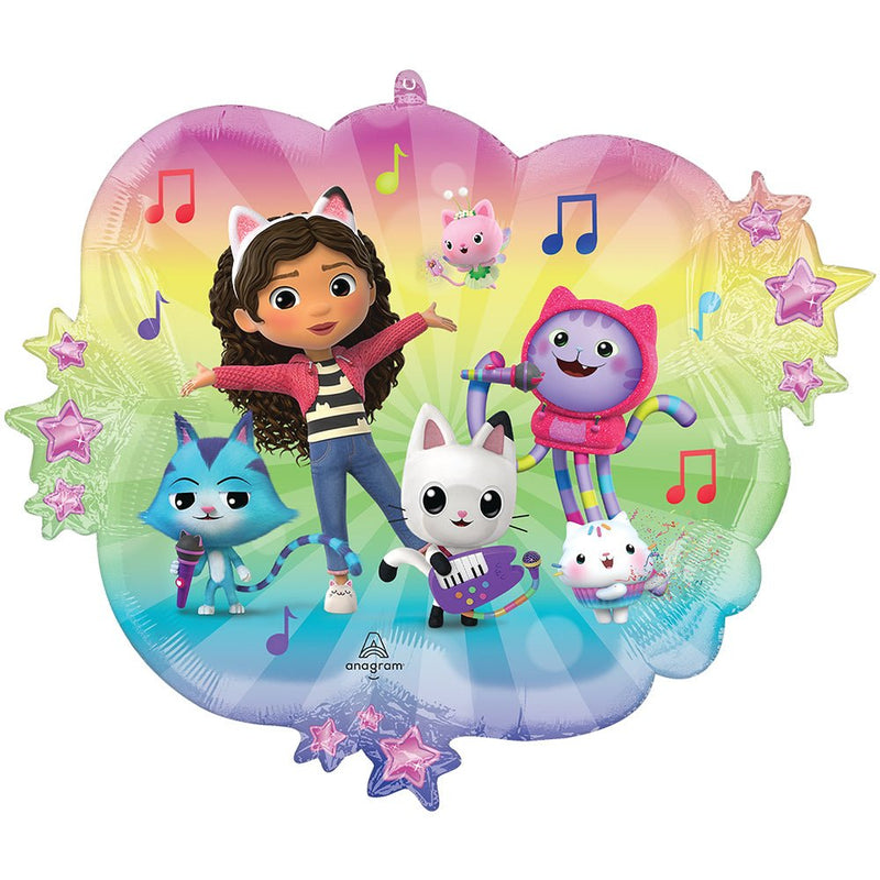 Gabby's Dollhouse Foil Balloon 28 Inch