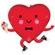 Foil Balloon Happy Heart Guy 28 Inch