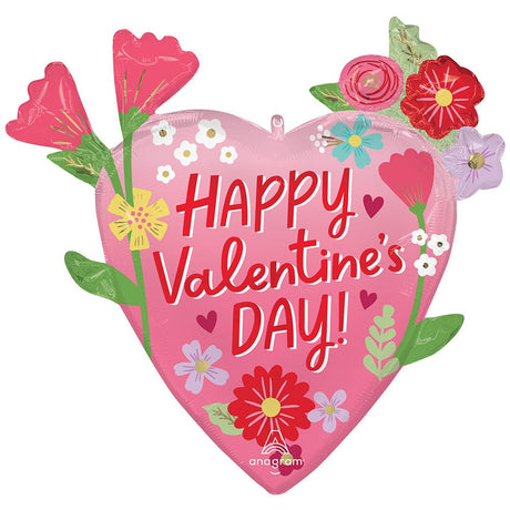 Heart Foil Balloon for Valentine's Day