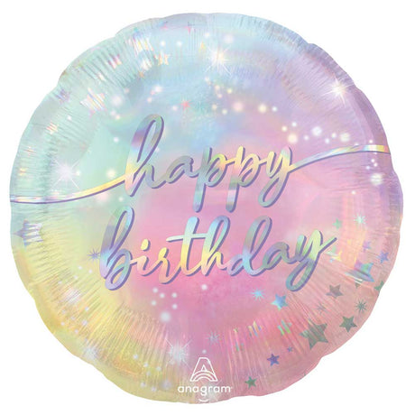 Birthday Foil Balloon 28 Inch Luminous