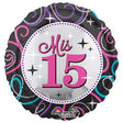 Quinceanera Foil Balloon 28 Inch Mis Quince Sparkle