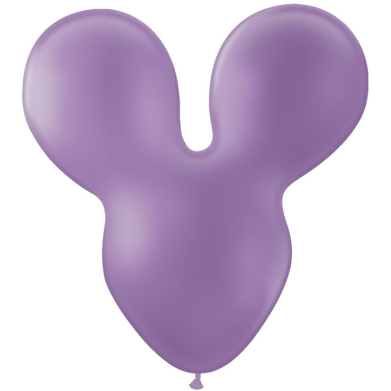 Mousehead Latex Balloon 28 Inch Lilac Purple