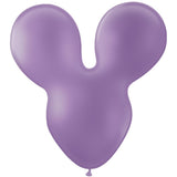 Mousehead Latex Balloon 28 Inch Lilac Purple