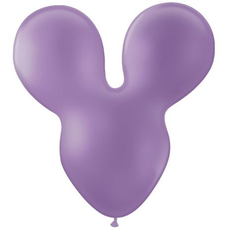 Mousehead Latex Balloon 28 Inch Lilac Purple